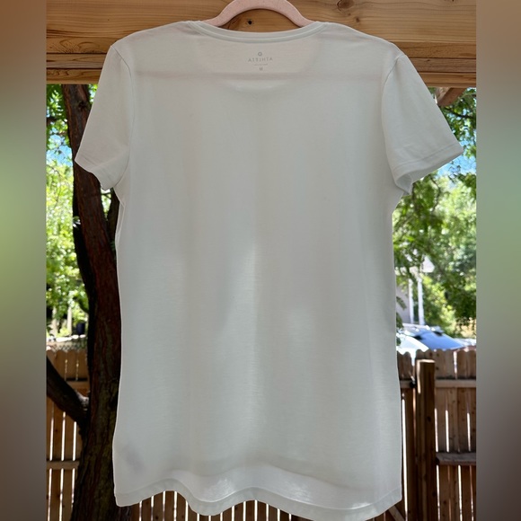 Athleta NWOT Mint Green Medium Short Sleeve Tee Shirt Workout Running Medium - Picture 5 of 16